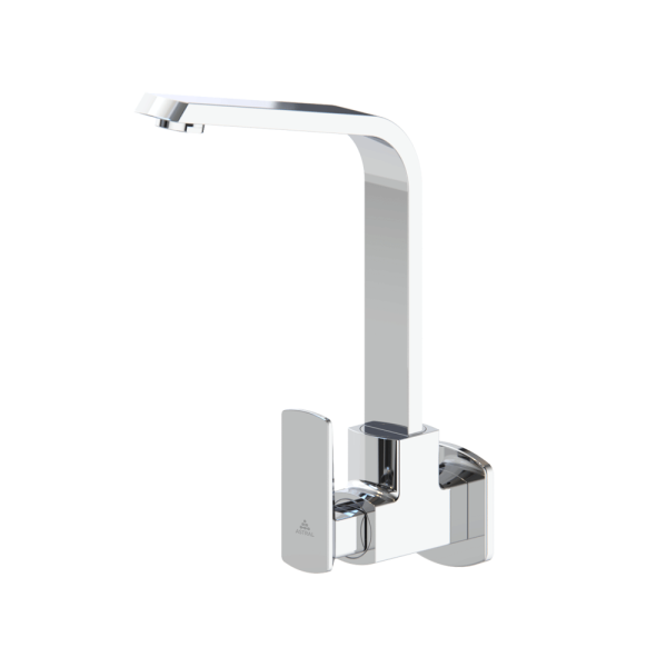 wall-mounted kitchen faucet installation