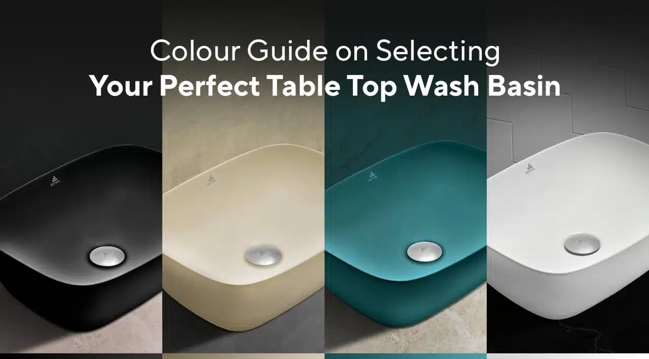 Colour Guide for Table top Wash Basins