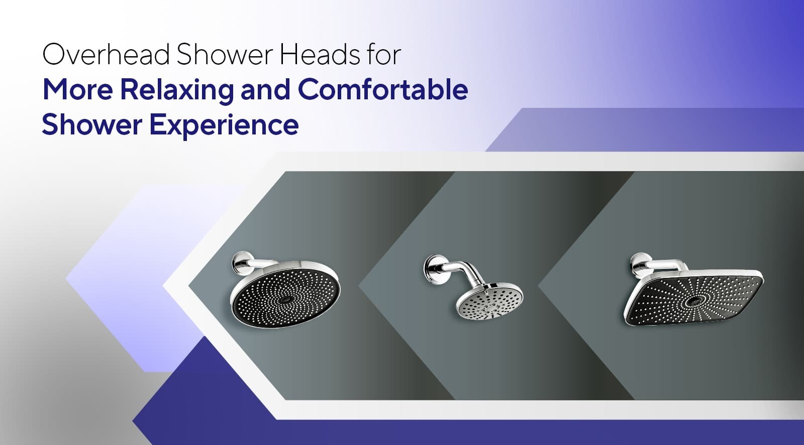 Astral Bathware's Overhead Shower Heads